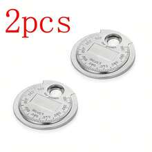 Bộ 1/2 thước đo khe hở bugi, hình đồng xu, phạm vi đo 0,6-2,4 mm. Dụng cụ đo thông số bugi. - bugi - Xem 13