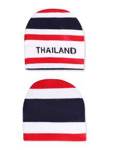 2 chiếc mũ len họa tiết cờ Anh, mũ len đôi unisex giữ ấm, thoáng mát, thích hợp cho mặc hàng ngày, hoạt động thể thao ngoài trời, quà tặng lý tưởng. - Gói 2 mũ len hình quốc kỳ các nước - Xem 17