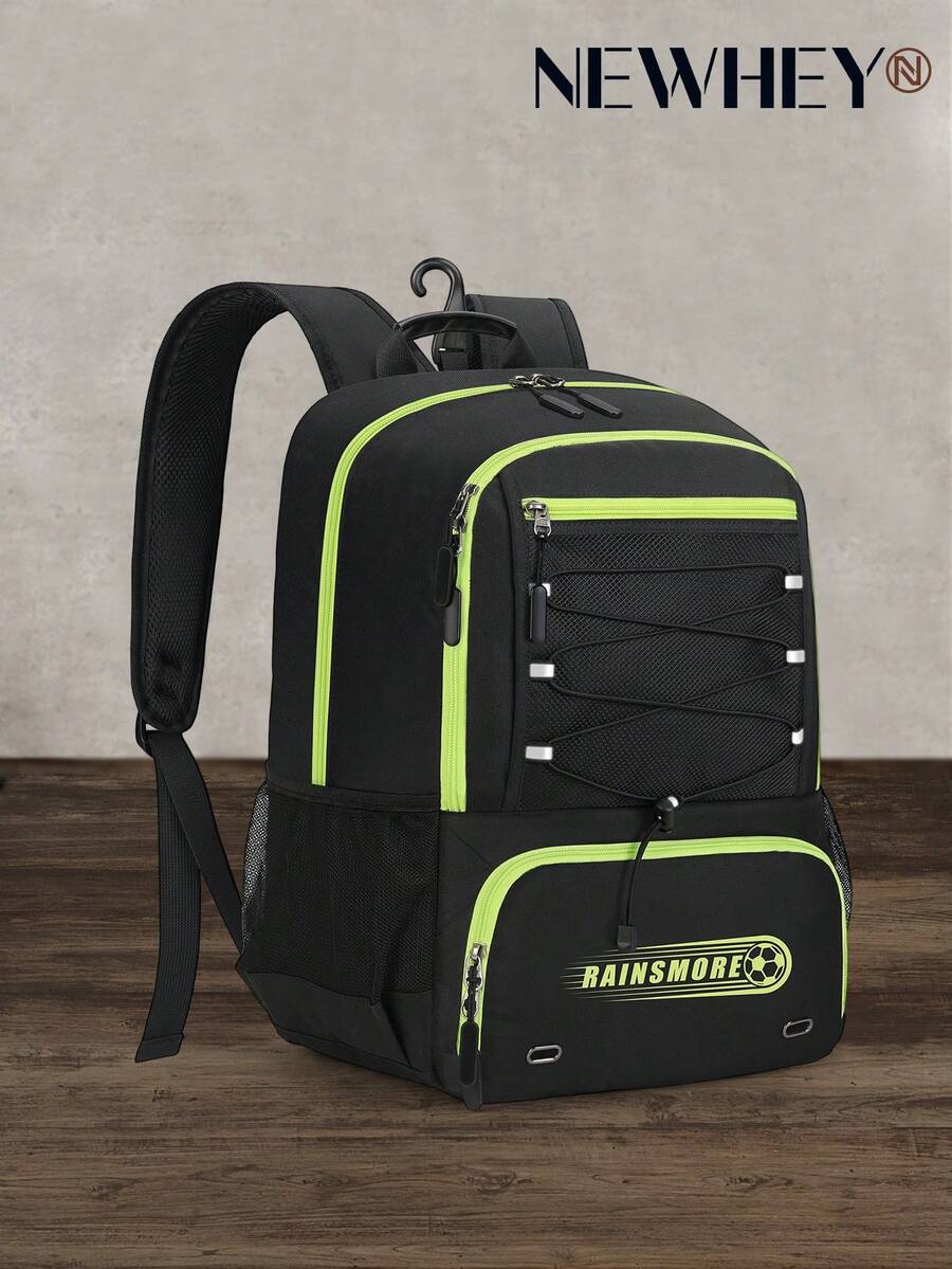 NEWHEY 篮球背包 大号篮球包 带独立球袋和鞋仓 运动装备包
