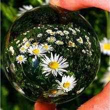 Asian Rare Magic Crystal Healing Ball Art Decor Orb Sphere 40mm With Stand Base Clear - Clear - View 3