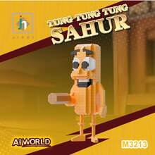 312pcs Tralalero Tralala, LiriLi Larrla, Boneca Ambalam Character Building Blocks Toy, Gift - Multicolor - View 6