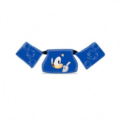 Colete Salva Vidas Infantil Boia De Braço Com Desenho De Personagem "Ouriço Azul" - Lançamento | Envio Imediato