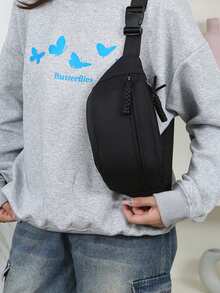 Túi đeo chéo nam kiểu mới, túi ngực mùa hè, túi đeo hông đa năng, túi đeo vai. - Nhiều màu - Xem 10