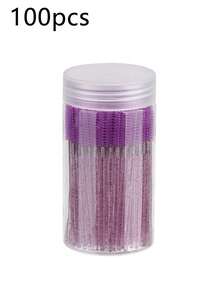 50/100 Pcs Disposable Mascara Wands,Mascara Brushes,Crystal Eyebrow Brush (Suitable For Eyelash Extensions),Disposable Curved Eyebrow Brushes, Spiral Brushes - Multicolor - View 19