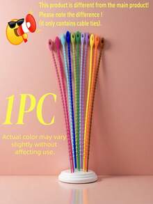 1个便携式网状化妆包，多功能简约化妆品收纳袋，网状化妆包，便携式旅行收纳包，适合居家、办公和旅行时存放化妆品，万圣节和圣诞节的绝佳礼物，波西米亚风格 - 黑色 - 查看 16