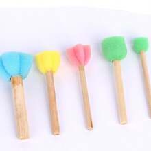 Painting DIY Sponge Stamping Brushes, Early Education Graffiti Stamps - Multicolor - View 3