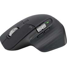 Logitech MX Master 3S Wireless Mouse With Bluetooth And USB Receiver, Ergonomic Design, Quiet Clicks, 7 Programmable Buttons Customizable Controls, 8000 DPI Precision Tracking, MagSpeed Scroll, USB-C Rechargeable, Multi-Device Connect, - 查看 1