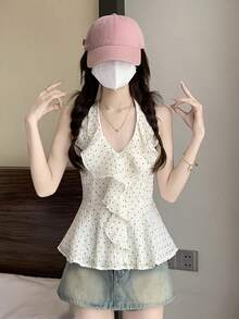 Women Tops - Apricot - View 2