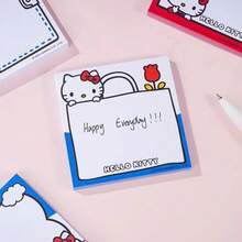 SANRIO 50 tờ giấy ghi chú hình mèo hoạt hình dễ thương, đồ dùng học tập cho học sinh, phần thưởng ở trường, quà sinh nhật cho bé gái. - Nhiều màu - Xem 5