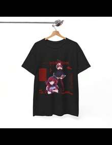 Oshi No Ko Anime T-Shirt Arima Kana Inspired Design Japanese Idol Manga Shirt Otaku Gift Cute Aesthetic Streetwear Fan Art Style Unisex Tee! - Black - View 1