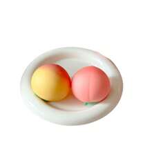 Peach Squishy Stress Relief Toy – Slow Rebound Soft Squeeze Peach For Adults &, Sensory Fidget, Anxiety & Stress Relief, Fun Desk & Home Relaxation Gift - 黃色 - 查看 11