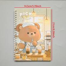 1 cuốn sổ tay A5 40 trang, bìa in hình hoạt hình, giấy chất lượng cao, đồ dùng văn phòng/học tập - A5 - Xem 14