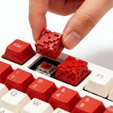 1pc 3D Resin Personalized Irregular Magic Keycaps For DIY Mechanical Keyboard, Cross-Axis Keyboard, Keycaps, Individual Keycaps - A Great Gift Option! - View 5
