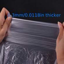 10片/100片/200片装一次性床罩，SPA按摩理疗床单，透明美容院防水按摩床/沙发罩 - 彩色 - 查看 6