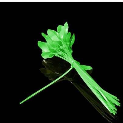 Dây buộc nylon, họa tiết lá giả, dây buộc nhiều màu sắc có sẵn, giá sỉ dây buộc xuyên biên giới từ nhà sản xuất.