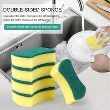 Multi-Functional Cleaning Sponge, Dish Washing Sponge, High-Quality Kitchen Sponge, Durable Anti-Scratch Sponge Wipe Cloth - A - View 8