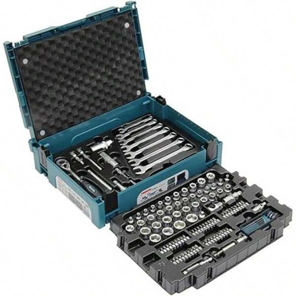 46pcs Mechanic Tool Set, Including Socket And Ratchet Wrench Kit - Chrome Vanadium Steel, Includes 1/4" Drive And Standard Sockets, Hex Wrenches, Accessories And Storage Case For Automotive Repair