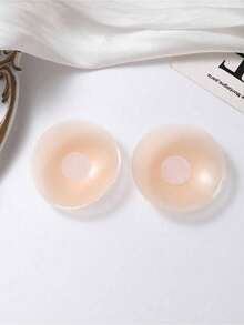 10pcs Reusable Silicone Round Invisible Nipple Cover - Color - View 7
