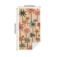 1pc Ultra Soft Summer Coconut Tree Pattern Beach Towel, Suitable For Beach, Pool Party, Vacation - Style4 - View 9