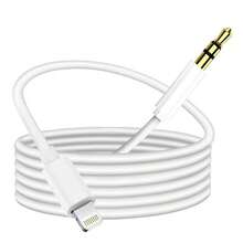 14系列音频转换器AUX线，iOS转3.5mm适配器，即插即用，经久耐用，方便实用，耳机插孔适配器，兼容 14/13/12/11/XR/X/8/7系列 - 均碼 - 查看 1