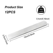 12pcs Stahlplatten gewichtete Weste verstellbare Workout Jacke für Fitnessstudio, Laufen & Training Schwere Übungsgewicht Weste - 12 Stück - Übersicht 3