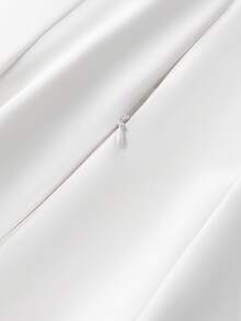 Đầm xếp ly thanh lịch, phù hợp cho các dịp thường nhật, đi chơi, hẹn hò, nghỉ lễ và công sở. Màu trắng mùa xuân. - trắng - Xem 7