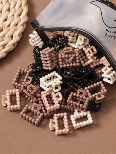 10/20pcs Minimalist Glossy Mini Hair Clips, Elegant Bangs Clips, Fashion Small Hair Claws Hair Accessories