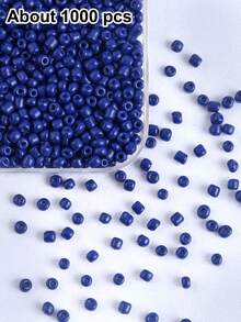 3mm Cuentas de Semilla, 27 Colores de Cuentas de Semilla de Vidrio para Hacer Joyería, Pequeñas Cuentas Artesanales para Hacer Pulseras, Hacer Joyería DIY Pulsera Collar - Talón - Ver 37