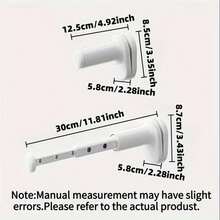 Retractable Portable Clothes Drying Rack For Home And Travel Use, Compact Foldable Laundry Drying Stand, Space-Saving Garment Rack For Indoor And Outdoor, Lightweight Hanging Clothes Organizer, Quick-Dry Apparel Hanger System - Multicolor - View 7