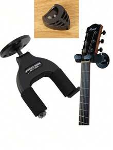 吉他壁挂架，易于安装的吉他壁挂支架，适用于各种尺寸的吉他、贝斯、曼陀林、班卓琴和尤克里里。 - 彩色 - 查看 12