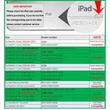 适用于 iPad Pro 11 英寸（2026 款 M5 M4 M3）、iPad Air 13 英寸（A16 第 11 代/第 10 代）、iPad mini（A17 2025 2024 2023 2022 款 M2）、iPad Pro 12.9 英寸（第 4 代/第 5 代/第 6 代）的保护壳 - 黑色 - 查看 12