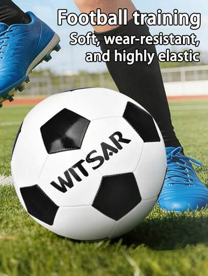 PU材质足球，4号和5号，机缝，专业级，耐磨，比赛用，训练用，户外用，玩具，运动用