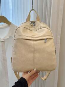 复古风背包，百搭耐用，适合日常通勤，时尚百搭 - 彩色 - 查看 9