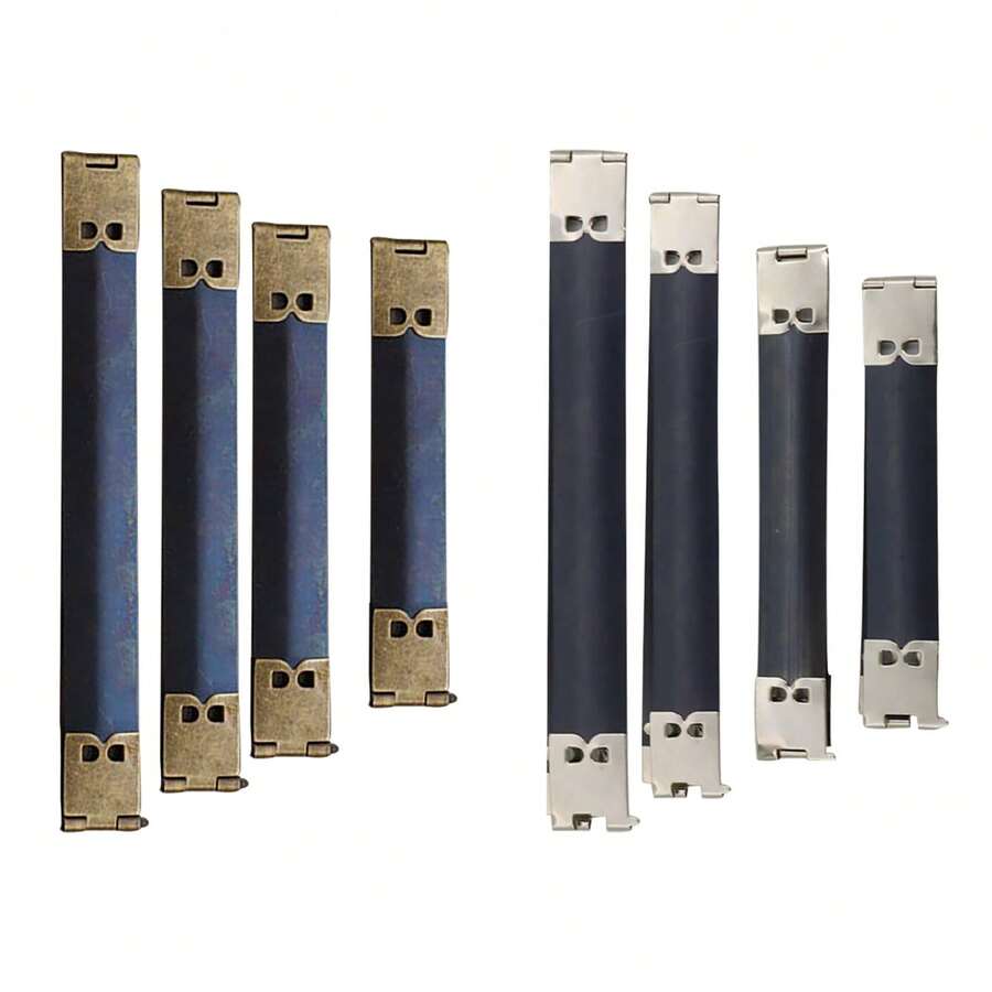 5Pcs Handmade DIY Purse Metal Spring Clips For Storage Bags/Wallet Clips/Glasses Bags/Hinge Spring Clips Bag Charm Accessories Teacher Gifts Accessories Cute Accessories - Bronze - View 1