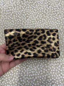 Coin Purses - Luipaardprint zilver - Bekijken 3