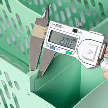 1pc Desktop 4-Column File Organizer, For Daily Office Supplies And Filing, Space-Saving And Convenient Organization - File Organizer - View 2