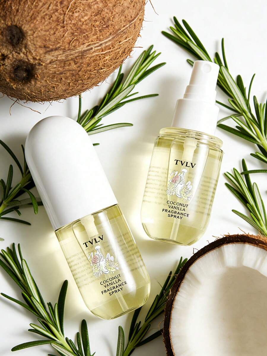 50毫升TVLV香氛室内喷雾，包含椰子香草、玫瑰、茉莉和薰衣草四种不同香型，香味可持续长达48小时，是圣诞节、母亲节、情人节礼物或旅行礼物的理想之选。 - 多種 - 查看 1