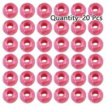 20 hạt acrylic hình bánh xe có nhiều mặt cắt, dùng để làm trang sức DIY, đồ thủ công mỹ nghệ. - tự làm lấy - Xem 11