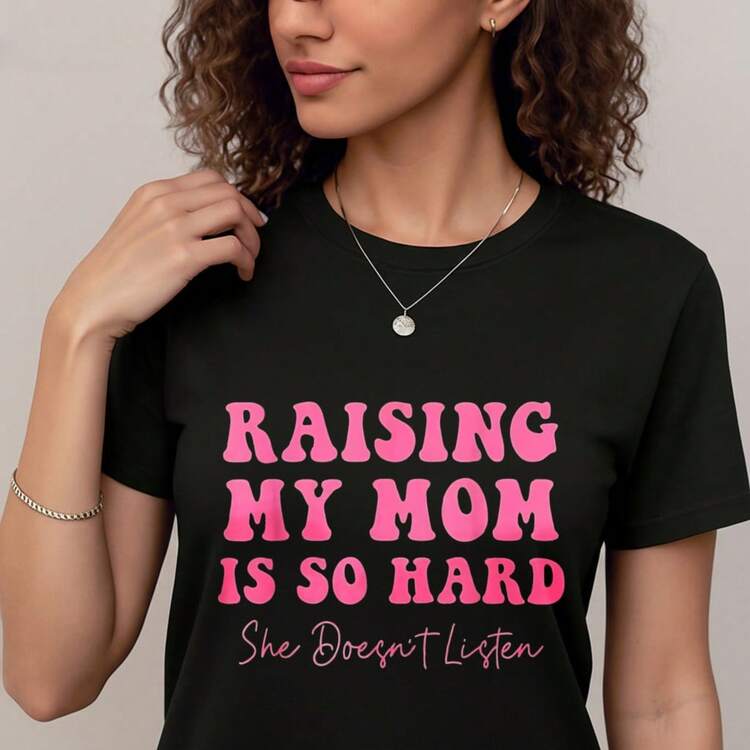 Women T-Shirts - Black - View 4