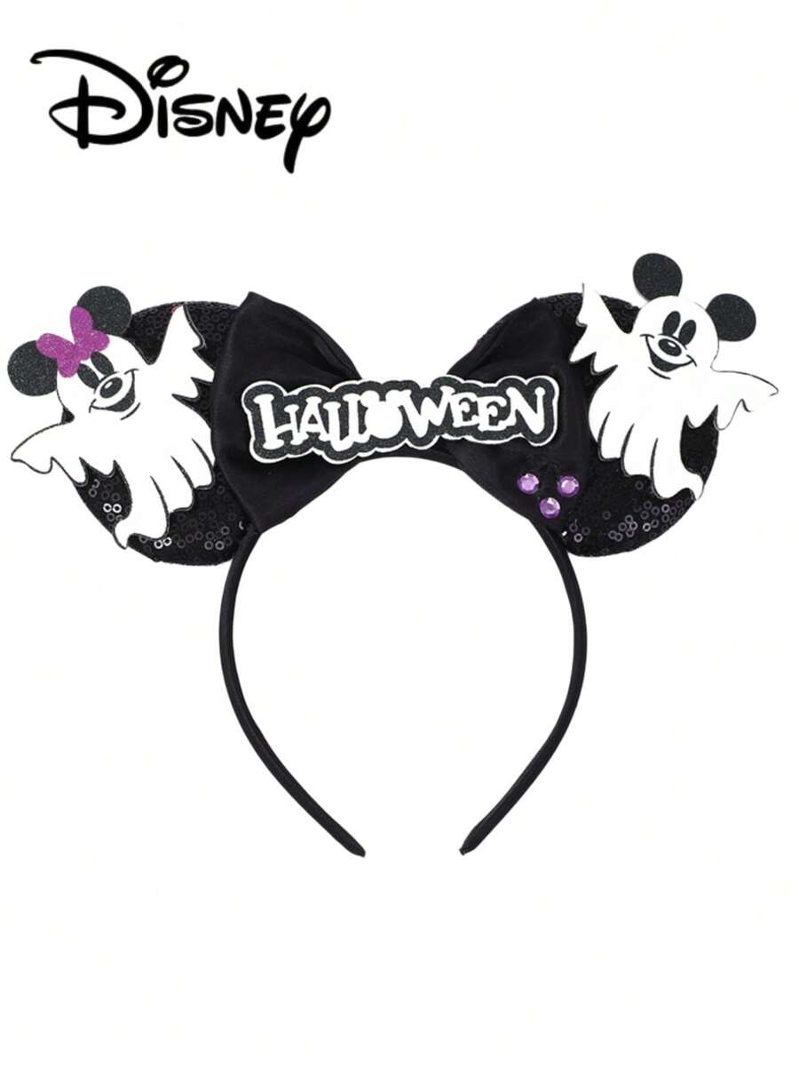 Disney 1 chiếc băng đô hình ma dễ thương, phụ kiện trang phục Halloween, thích hợp làm quà tặng Ngày Valentine, quà tặng ngày lễ. - Phiên bản ma - Xem 1