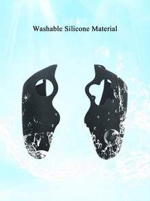 2个Switch Pro手柄保护套 + 10个摇杆帽套装，硅胶游戏手柄保护套，防滑、防汗、防刮，提升游戏体验 - 查看 6