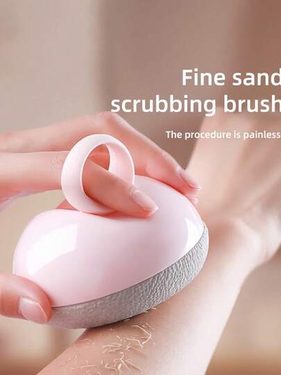 Handheld Body Exfoliating Brush: Powerful Mud Removal And Body Exfoliating Tool, Suitable For Men And Women, Thickened Rough Back Brush, Bathroom Brush (Coarse And Fine)