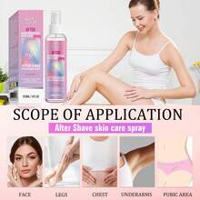 ECO FINEST 舒缓保湿须后喷雾，须后护理，缓解不适，减少干燥，玻尿酸精华喷雾滋润肌肤，添加烟酰胺均匀肤色，脱毛后护理防止干燥，女士须后保湿喷雾 - After Shave Spray - 查看 4