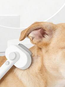 二合一猫狗美容刷，轻松清洁宠物，有效去除宠物毛发，方便易用。宠物美容刷、猫刷、漂浮刷、宠物护理按摩刷，适用于猫狗，去除毛发缠结和脱落的毛发。猫刷、宠物去毛工具、狗刷、快乐小狗刷 - 彩色 - 查看 6