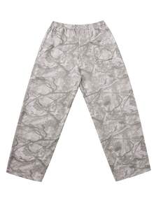 MAISONFOX Quần nỉ nam thời trang đường phố phong cách Y2K, in họa tiết rằn ri toàn thân, nhẹ và thoải mái, phù hợp mọi mùa, quần jogger ống rộng dáng suông nam, quần nỉ dài rộng in họa tiết rằn ri phong cách retro ngoài trời, món đồ thiết yếu, quần ống rộng, quần rằn ri nam, quần rằn ri dáng rộng, quần jogger rằn ri, phong cách những năm 2000, phù hợp cho các bữa tiệc rave, món đồ thiết yếu - Màu be - Xem 3