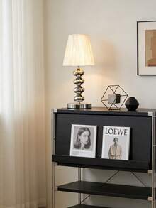 1pc USB Powered High-Quality Metal Retro Desk Lamp, Suitable For Bedside, Hostel, Dining Room, Camping, Minimalist Warm Light Atmosphere Lamp - Silver - View 8