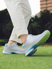 Women's Golf Shoes, Anti-Slip Breathable Casual Versatile Sports Sneakers - Light Grey - View 5