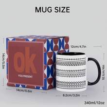 Funny Cuss Hidden Message Coffee Mug Unique Gift For Work Bestie Women Men Boss Coworkers Colleague Friend Retirement Christmas Gifts Stylish Drinkware - màu đen - Xem 8