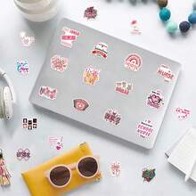 61 PCS Nurse Stickers Perfect For Decorating Your Phone, Water Bottles, Scrapbook, Journaling, Phone, Car, Laptop & More! For Gift Bags, Envelope Seals, Party Decoration, Office Supplies. - A - View 6