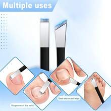 Bộ dụng cụ chăm sóc móng chân mọc ngược chuyên nghiệp - Kìm cắt móng sắc bén giúp giảm móng mọc ngược, dụng cụ loại bỏ chai sần và dụng cụ cạo da chết. - Bộ 2 món màu đen - Xem 3